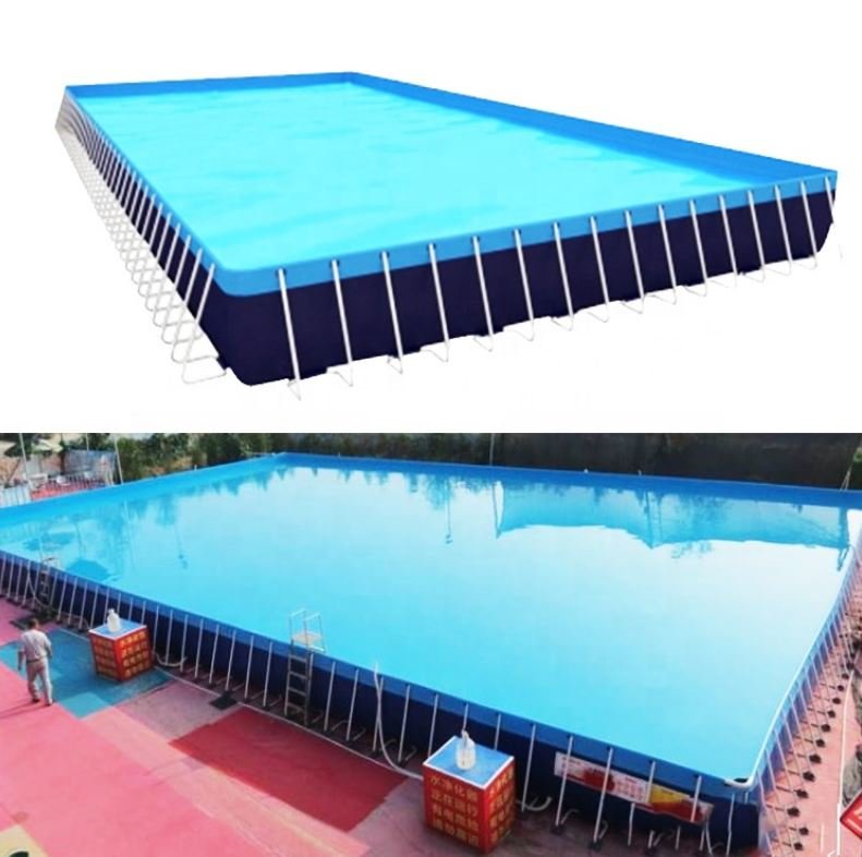 Каркасный летний бассейн большего размера 15 x 20 x 1,32 (рис.6)